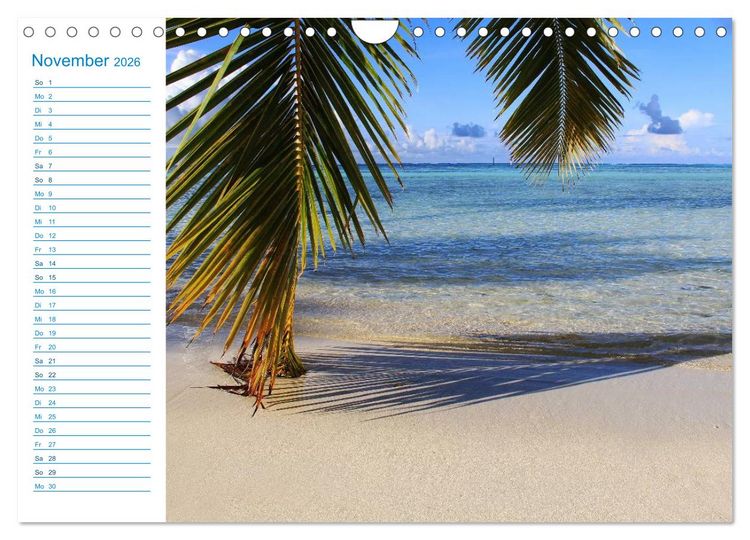 Produktbild: Franz&ouml;sisch-Polynesien - Trauminseln im S&uuml;dpazifik (Wandkalender 2026 DIN A4 quer), CALVENDO Monatskalender