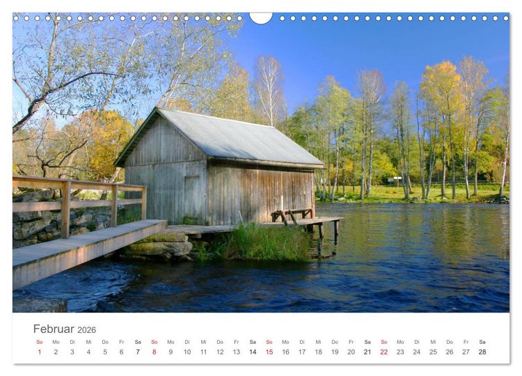 Produktbild: Meine Lieblingspl&auml;tze in S&uuml;dschweden (Wandkalender 2026 DIN A3 quer), CALVENDO Monatskalender