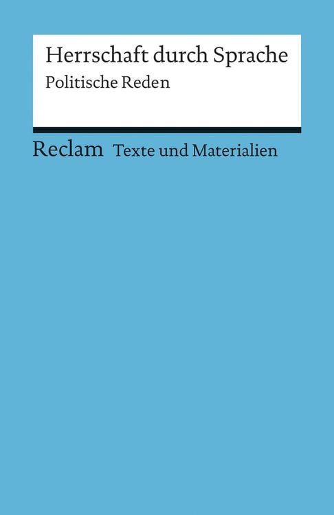 Bild vom Artikel Herrschaft durch Sprache vom Autor Thomas Schirren