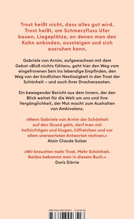 Produktbild: Der Trost der Sch&ouml;nheit