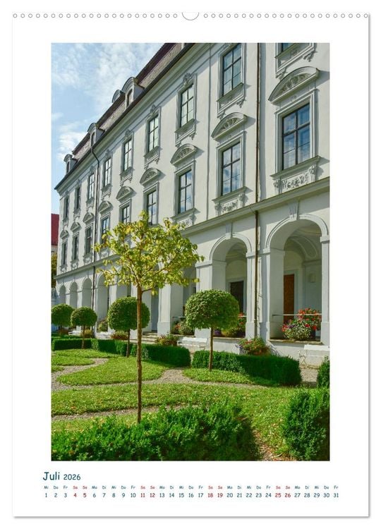 Produktbild: Augsburg - Gesichter einer Stadt (Wandkalender 2026 DIN A2 hoch), CALVENDO Monatskalender