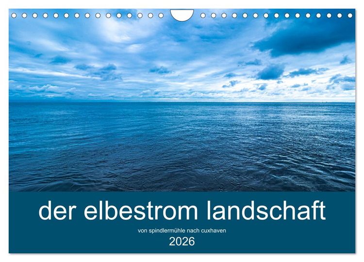 Produktbild: der elbestrom landschaft (Wandkalender 2026 DIN A4 quer), CALVENDO Monatskalender
