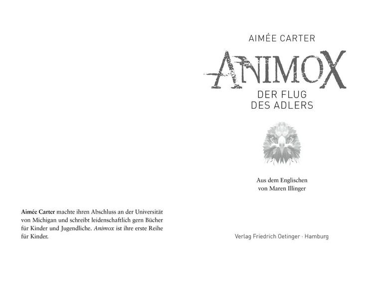 Produktbild: Animox 5. Der Flug des Adlers