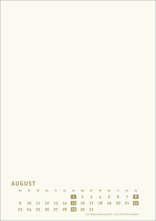 Produktbild: Premium-Bastelkalender gold A4 2027