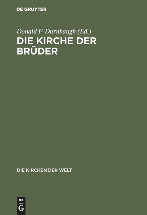 Produktbild: Die Kirche der Br&uuml;der