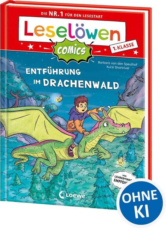 Produktbild: Lesel&ouml;wen Comics 1. Klasse - Entf&uuml;hrung im Drachenwald