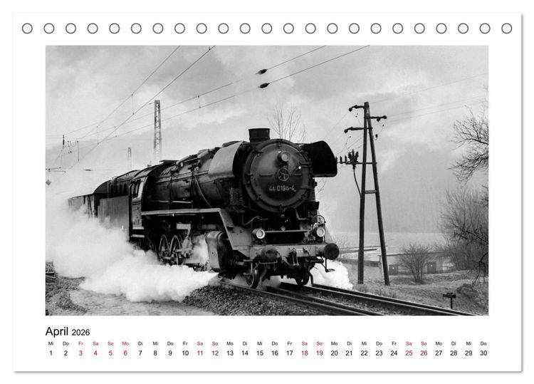 Produktbild: Baureihe 44.0 im Einsatz (Tischkalender 2026 DIN A5 quer), CALVENDO Monatskalender