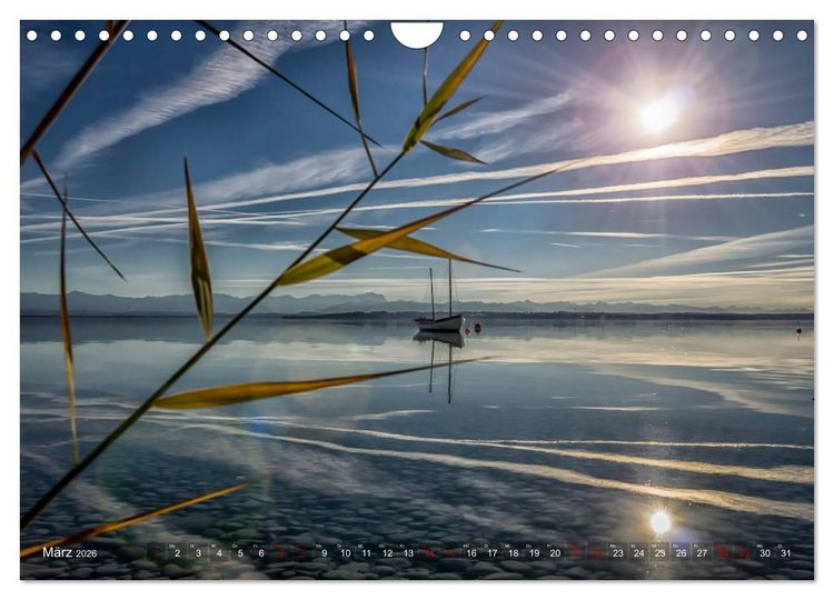 Produktbild: F&uuml;nf-Seen-Land (Wandkalender 2026 DIN A4 quer), CALVENDO Monatskalender