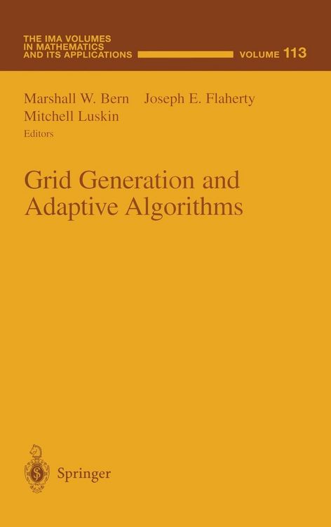 Produktbild: Grid Generation and Adaptive Algorithms