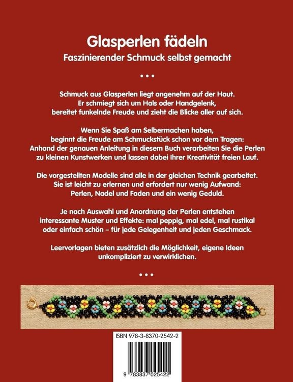 Produktbild: Glasperlen f&auml;deln