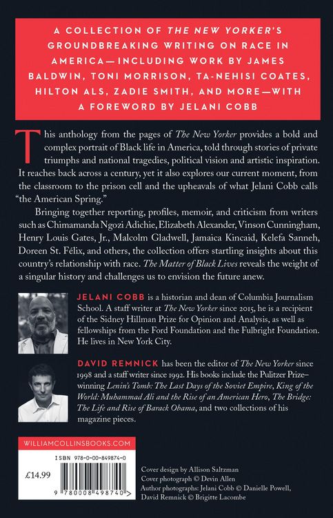 Produktbild: The Matter of Black Lives