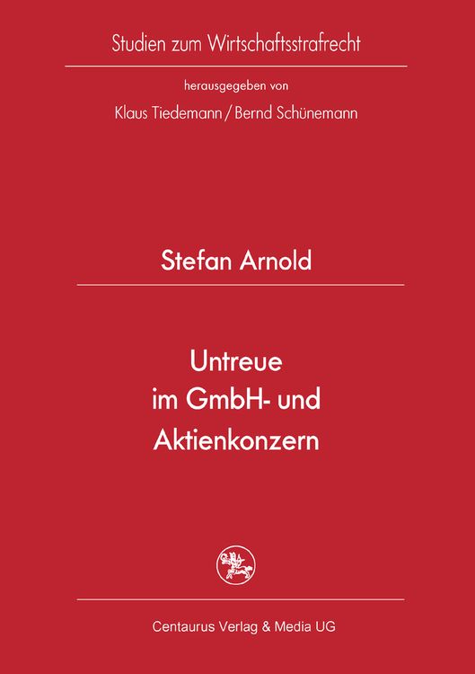 Produktbild: Untreue im GmbH- und Aktienkonzern