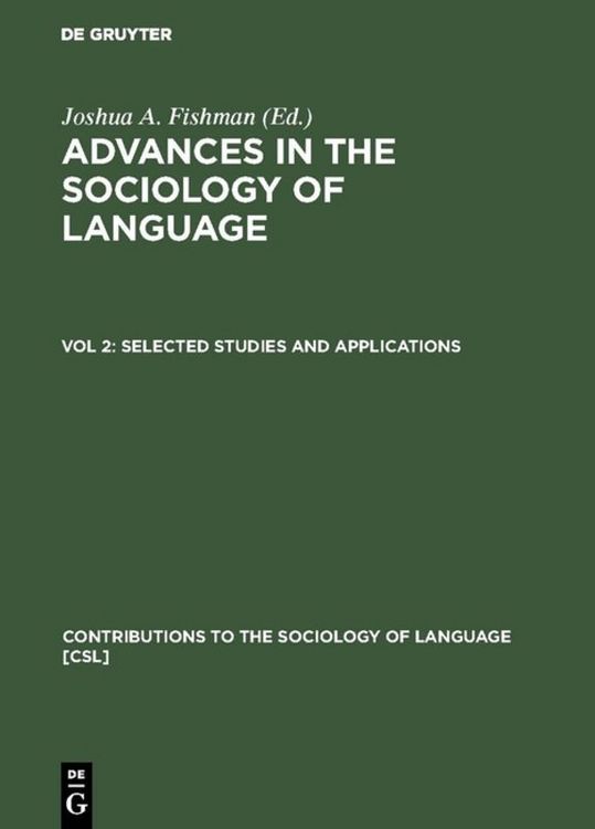 Produktbild: Selected Studies and Applications