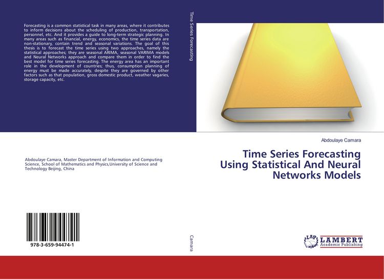 Produktbild: Time Series Forecasting Using Statistical And Neural Networks Models