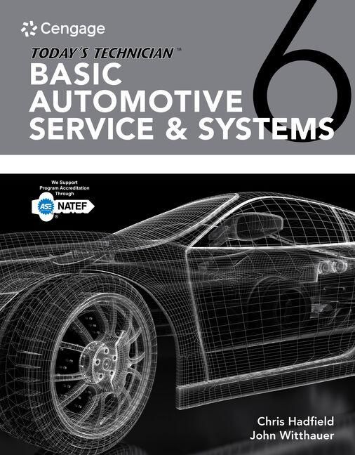 Produktbild: Today's Technician: Basic Automotive Service and Systems, Classroom Manual and Shop Manual