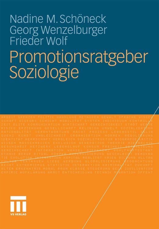 Produktbild: Promotionsratgeber Soziologie