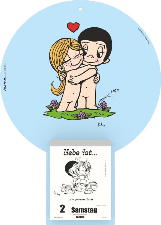 Produktbild: Liebe ist... Tagesabrei&szlig;kalender 2027