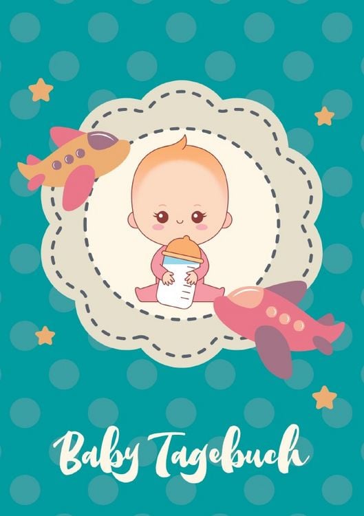 Produktbild: Baby Tagebuch: Logbuch f&uuml;r M&uuml;tter Eltern und ihre Babys