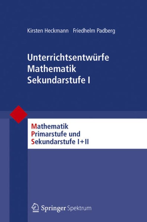 Bild vom Artikel Unterrichtsentwürfe Mathematik Sekundarstufe I vom Autor Kirsten Heckmann