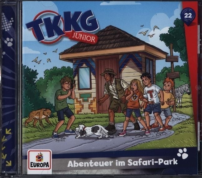 Produktbild: TKKG Junior 22: Abenteuer im Safari Park/CD