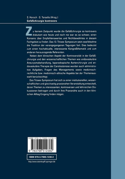 Produktbild: Gef&auml;&szlig;chirurgie kontrovers
