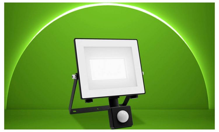 Produktbild: Philips LED Lois 929004643501 LED-Au&szlig;enstrahler mit Bewegungsmelder 24 W Leuchtfarben: Kaltwei&szlig;
