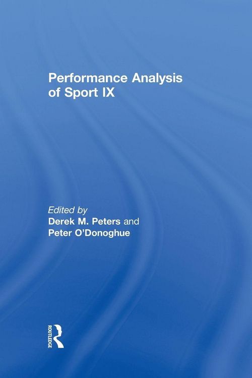 Produktbild: Performance Analysis of Sport IX