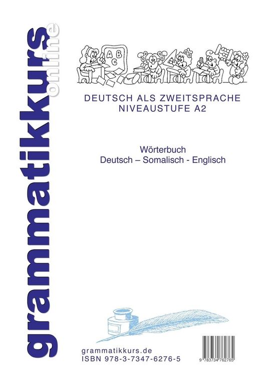 Produktbild: W&ouml;rterbuch Deutsch - Somalisch- Englisch A2