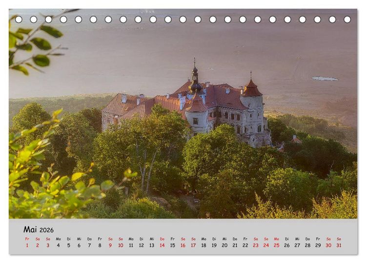 Produktbild: Historisches Erzgebirge (Tischkalender 2026 DIN A5 quer), CALVENDO Monatskalender