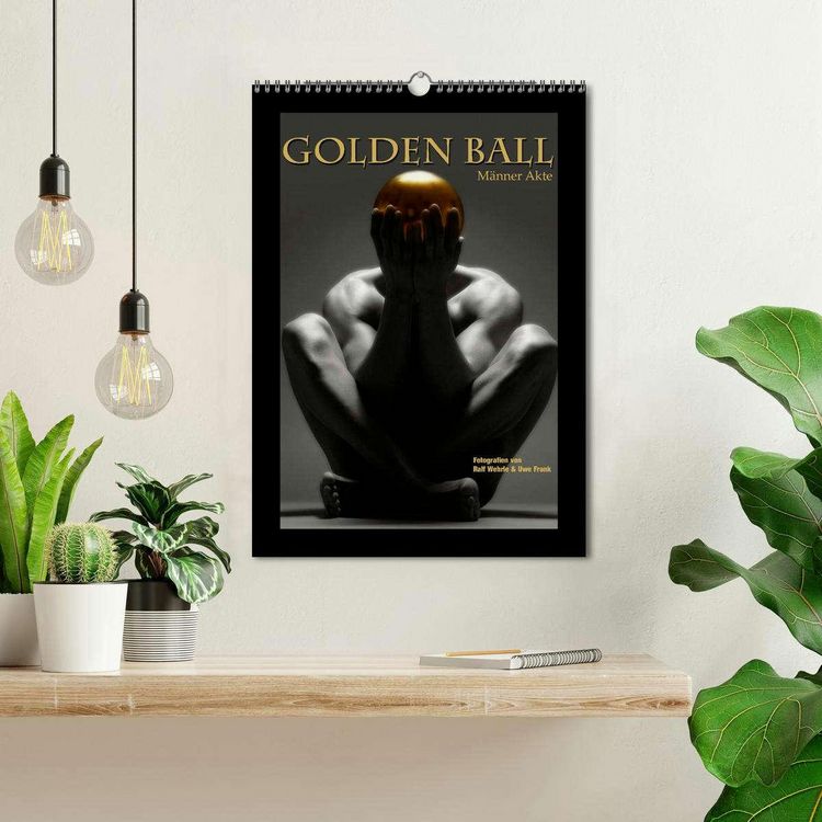 Produktbild: Golden Ball - M&auml;nner Akte (Wandkalender 2026 DIN A3 hoch), CALVENDO Monatskalender