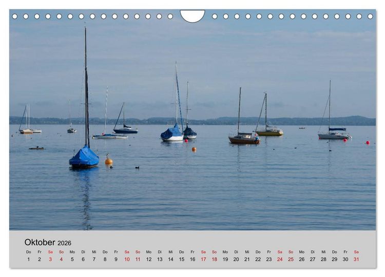 Produktbild: Augenblicke auf der Fraueninsel (Wandkalender 2026 DIN A4 quer), CALVENDO Monatskalender