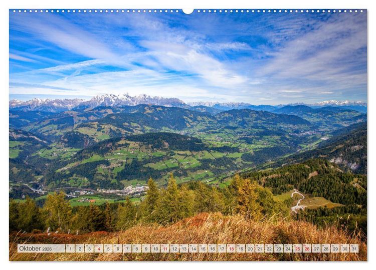 Produktbild: Gr&uuml;&szlig;e aus Lend und Embach (hochwertiger Premium Wandkalender 2026 DIN A2 quer), Kunstdruck in Hochglanz