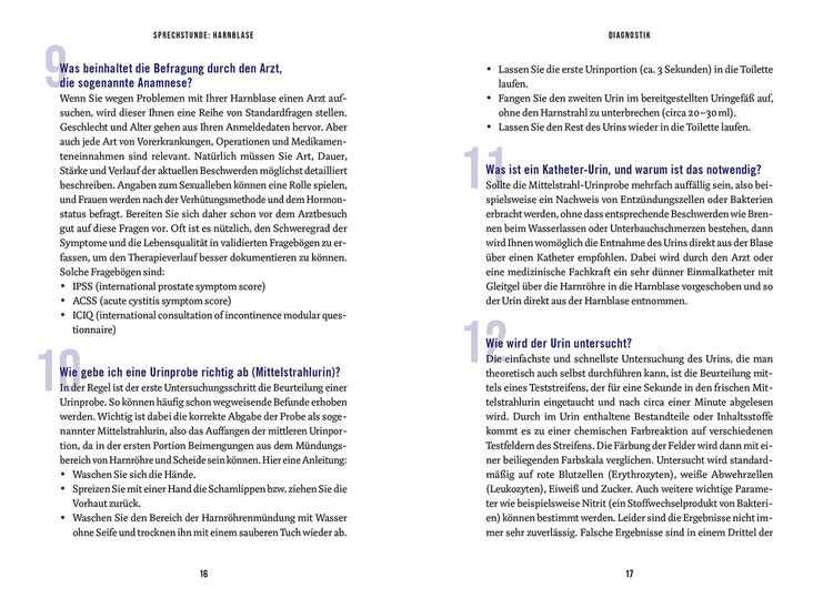 Produktbild: In der Sprechstunde: Harnblase; Verstehen - behandeln - heilen