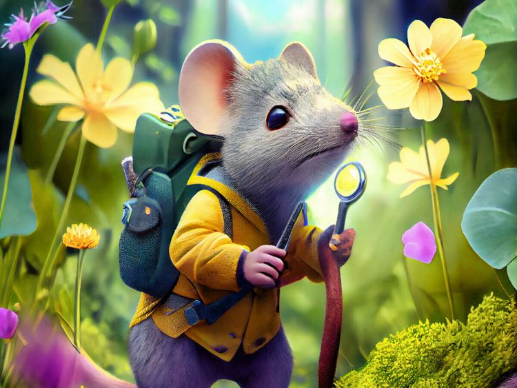 Produktbild: CALVENDO Puzzle Mit der Lupe in der Blumenwiese | 1000 Teile Lege-Gr&ouml;&szlig;e 64x48cm Foto-Puzzle f&uuml;r gl&uuml;ckliche Stunden