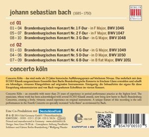 Produktbild: Brandenburgische Konzerte