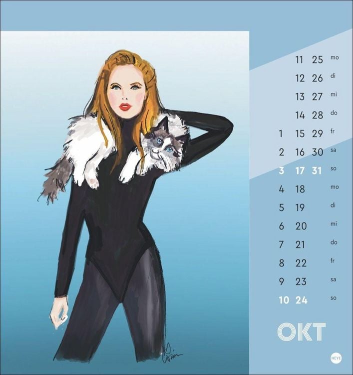 Produktbild: Taylor Postkartenkalender 2027