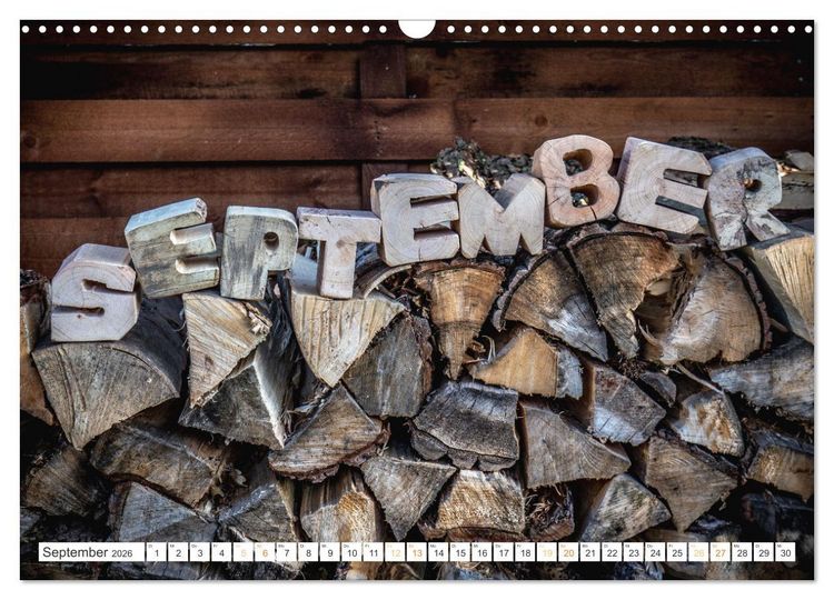 Produktbild: Holz, ein fantastischer Rohstoff. (Wandkalender 2026 DIN A3 quer), CALVENDO Monatskalender