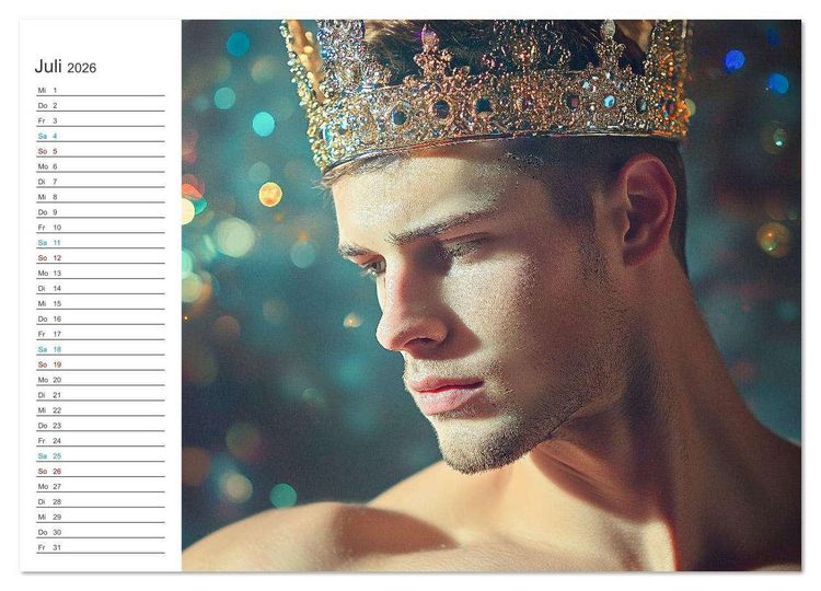 Produktbild: Prinz der Lust (hochwertiger Premium Wandkalender 2026 DIN A2 quer), Kunstdruck in Hochglanz