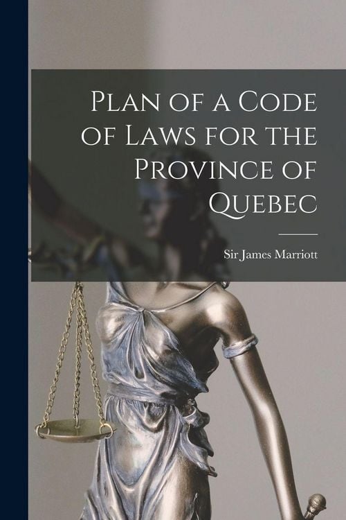 Produktbild: Plan of a Code of Laws for the Province of Quebec [microform]