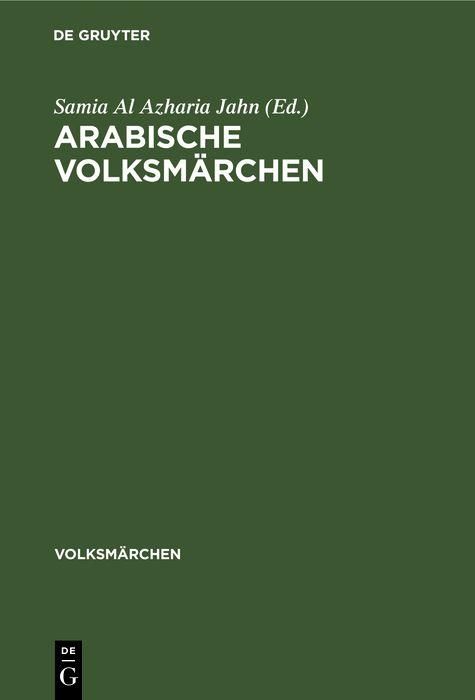 Produktbild: Arabische Volksm&auml;rchen