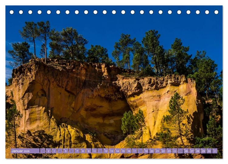 Produktbild: Ein Sommer in der Provence: Luberon und Vaucluse (Tischkalender 2026 DIN A5 quer), CALVENDO Monatskalender