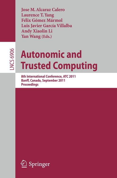 Produktbild: Autonomic and Trusted Computing