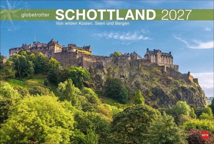 Produktbild: Schottland Globetrotter Kalender 2027 - Von wilden K&uuml;sten, Seen und Bergen