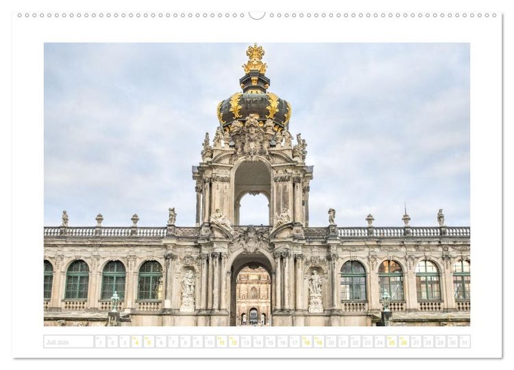 Produktbild: Deutschland royal (hochwertiger Premium Wandkalender 2026 DIN A2 quer), Kunstdruck in Hochglanz