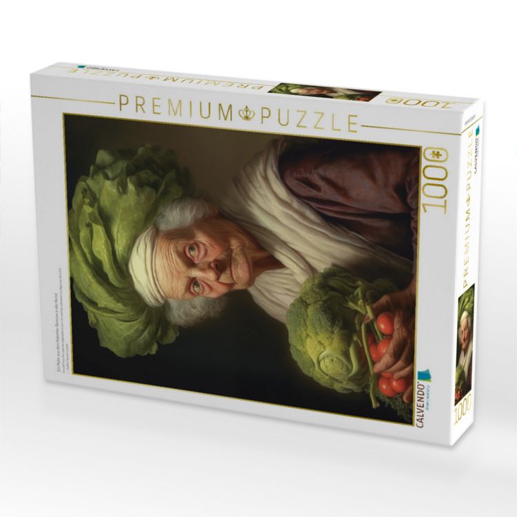 Produktbild: CALVENDO Puzzle Ein Motiv aus dem Kalender Gem&uuml;se in der Kunst | 1000 Teile Lege-Gr&ouml;&szlig;e 64x48cm Foto-Puzzle f&uuml;r gl&uuml;ckliche Stunden