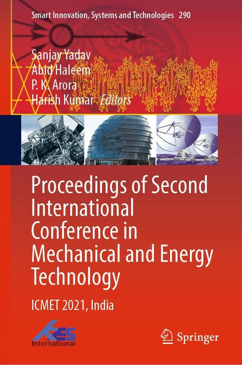 Produktbild: Proceedings of Second International Conference in Mechanical and Energy Technology