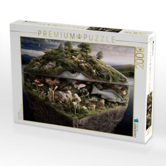 Produktbild: CALVENDO Puzzle Auge der Natur | 2000 Teile Lege-Gr&ouml;&szlig;e 90x67cm Foto-Puzzle f&uuml;r gl&uuml;ckliche Stunden