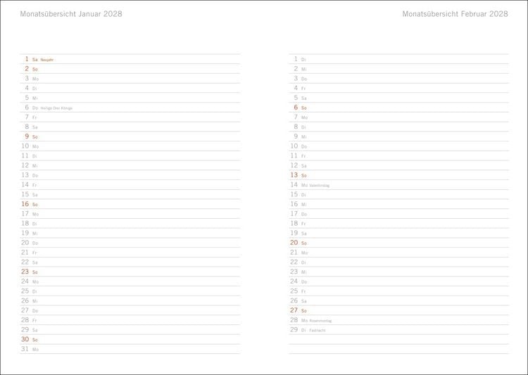 Produktbild: Loriot Agenda A5 2027