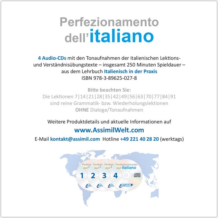 Produktbild: ASSiMiL Italienisch in der Praxis - Audio-CDs