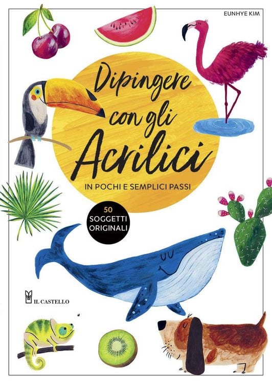 Produktbild: Dipingere con gli acrilici in pochi e semplici passi